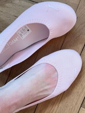 PUMA lliana Ballet Women’s Pink Casual Flats 397120-03 Size 9.5.